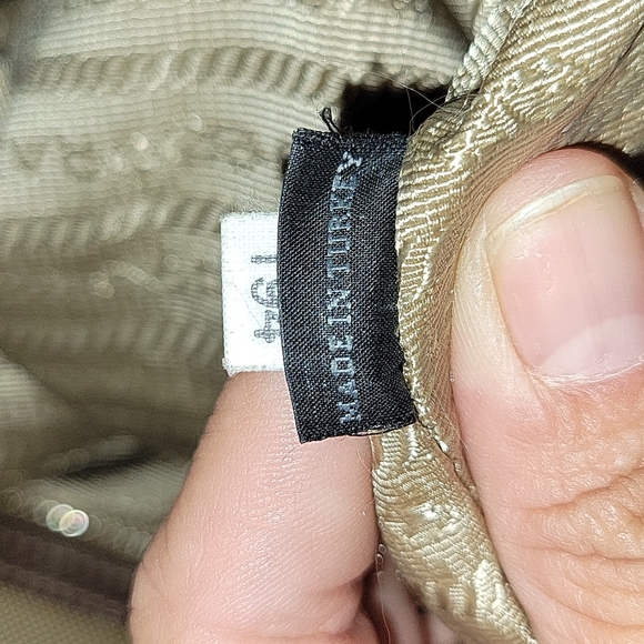 Prada canapa canvas tote bag - Picture 11 of 13